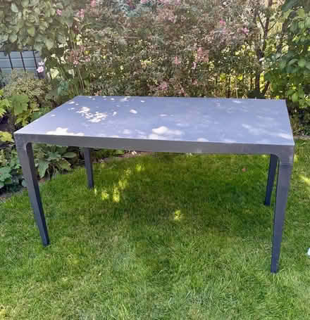 Photo of free Plastic table, ideal for outdoor use (Goldenacre EH5) #1