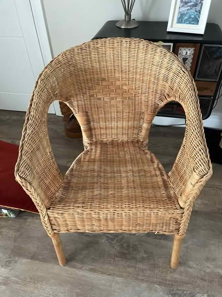 Photo of free Wicker chair (HP10 flackwell heath) #1