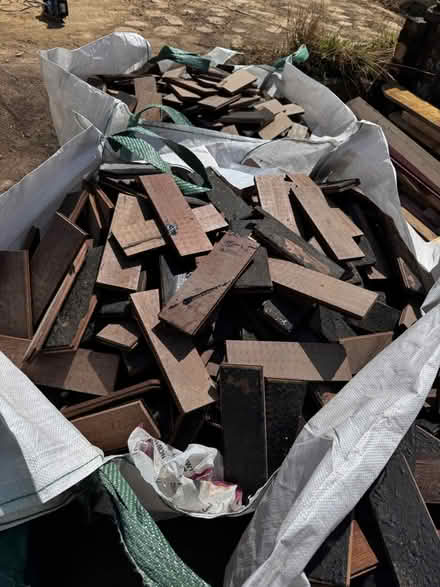 Photo of free Hardwood parquet flooring (Kirdford West Sussex) #3