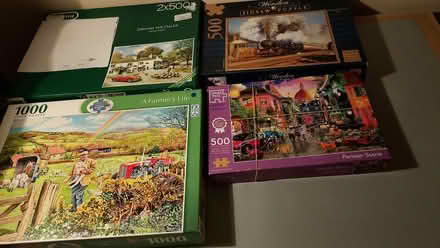 Photo of free 4 jigsaws for someone to enjoy (Hazlehead AB15) #1