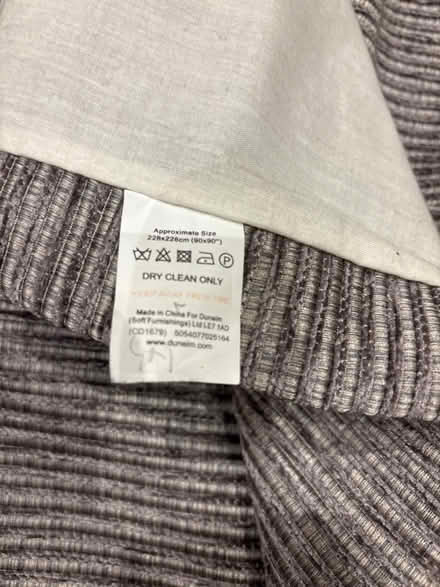 Photo of free Eyelet grey curtains 90x90 (Derby DE24) #2