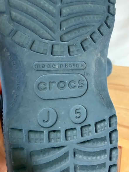 Photo of free Navy blue Crocs size Junior 5 (Guildford GU2) #2