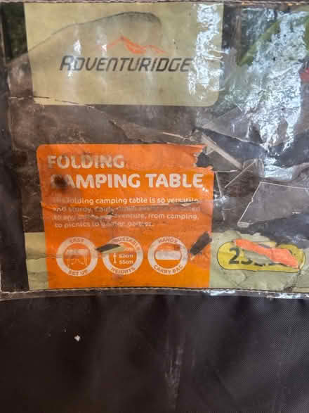 Photo of free Folding camping or craft table (Heeley, S2) #2