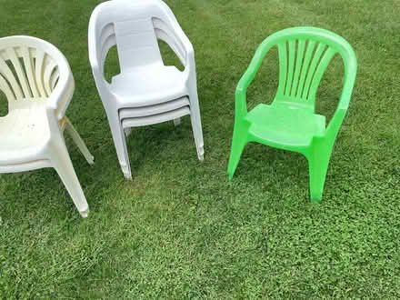 Photo of free Plastic chairs (Hanover pa 17331) #1