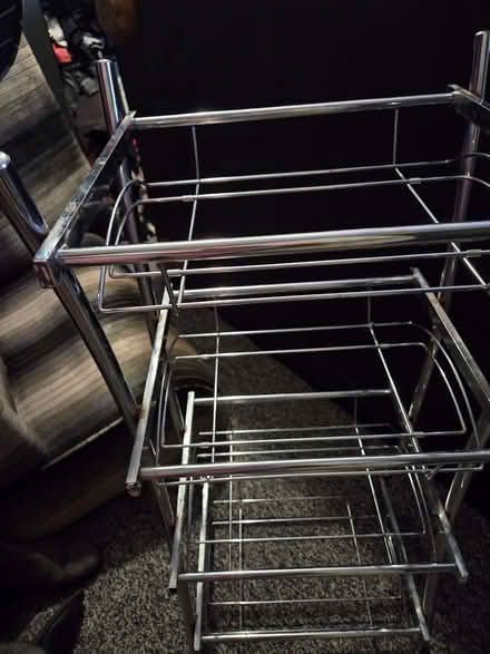 Photo of free Glass shelfing unit (South Lynn PE30) #1