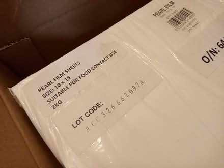 Photo of free Plastic food wrap sheets (Harwell OX11) #1