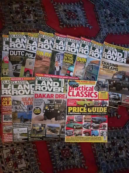 Photo of free Land rover magazines (Meads BN20) #1