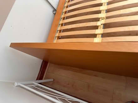 Photo of free Ikea malm double bed- oak finish (Twickenham TW2) #2