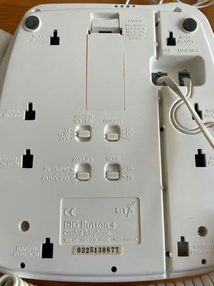 Photo of free BT Big Button Landline Telephone (Wokingham RG41) #3