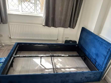 Photo of free Double ottoman bed with no slats (Luton Lewsey) #2