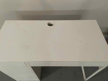 Photo of free IKEA MICKE desk (Downtown Silver Spring) #2