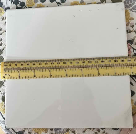 Photo of free White 20x20cm tiles (Ealing Hanger Lane W5) #1