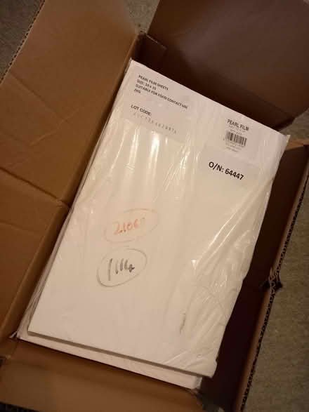 Photo of free Plastic food wrap sheets (Harwell OX11) #2