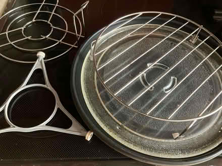 Photo of free Microwave plate, rotor, supports and pan (Thatcham RG18) #1