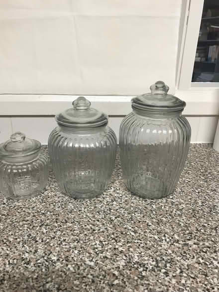 Photo of free Glass Cookie Jars (Whitehaven CA28) #1