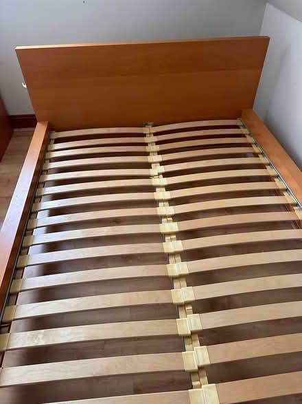 Photo of free Ikea malm double bed- oak finish (Twickenham TW2) #3