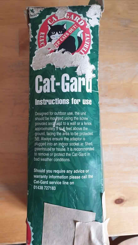 Photo of free Cat - Gard (to keep cats away) (Buggs Bottom RG4) #1