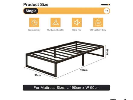 Photo of free Single bed frame (Hendon NW4) #2