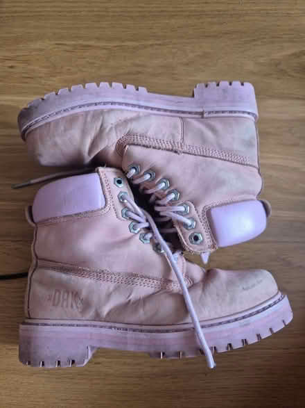 Photo of free Pink Leather DRK Boots - UK size 4 (W3 7DY) #2