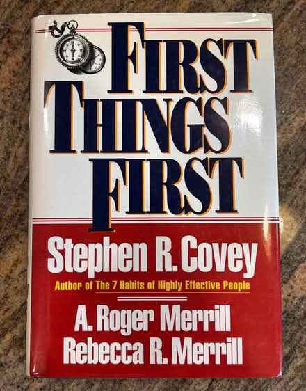 Photo of free Book: First Things First (Capitol Hill NE (20002)) #1