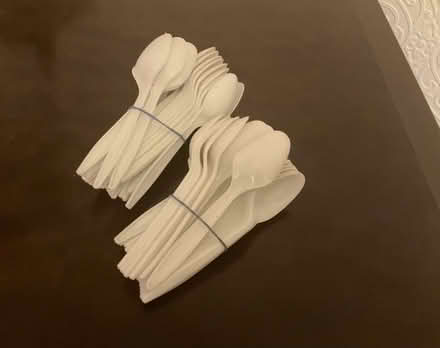 Photo of free Small plastic spoons (Sale M33) #1