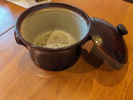 Photo of free Old earthenware casserole (Stilton PE7) #1