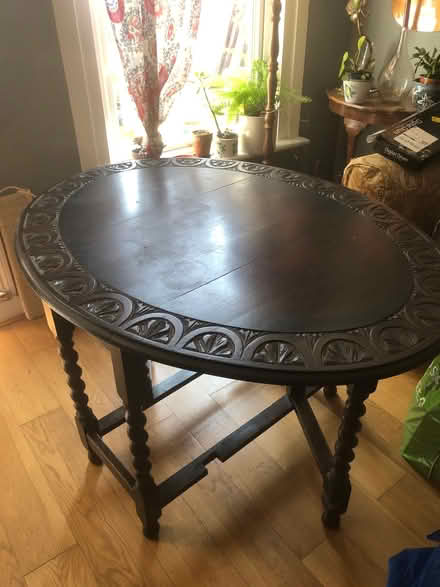 Photo of free Antique/vintage drop leaf table (Chesham HP5) #3