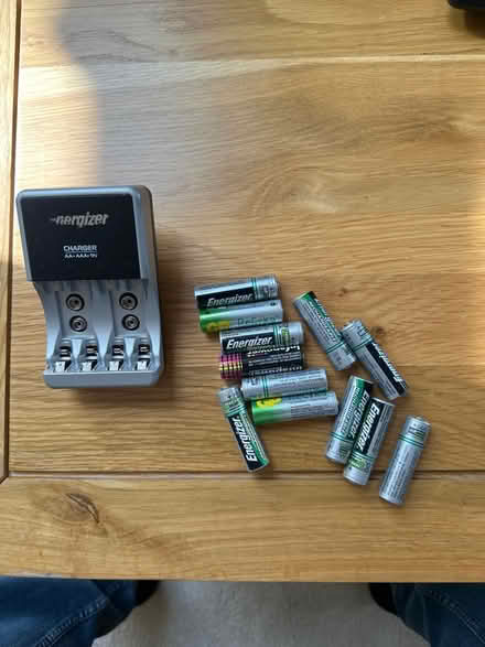 Photo of free Battery charger and batteries (Ascot SL5) #1
