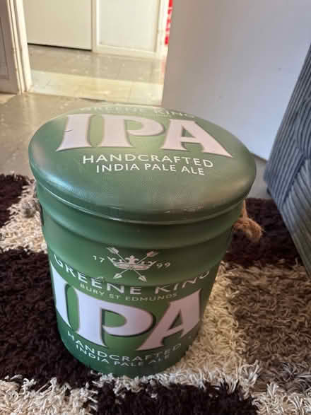 Photo of free Beer barrel storage tin (Sandridge AL4) #1