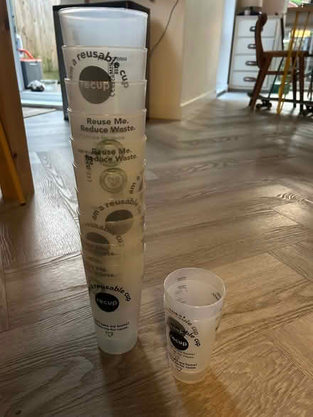 Photo of free Reusable plastic cups (NR2 Earlham Road) #1