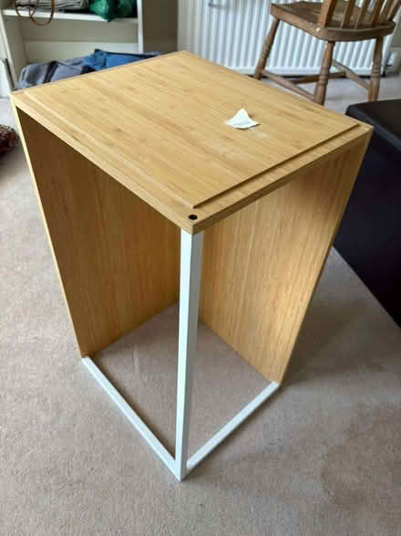 Photo of free Furniture - 3 bedside table, 1 kitchen trolley, 1 ottoman (Tufnell Park N19) #4