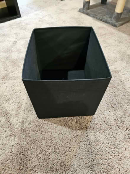 Photo of free Set of 5 Black Kallax Bins (Owings Mills,MD) #3