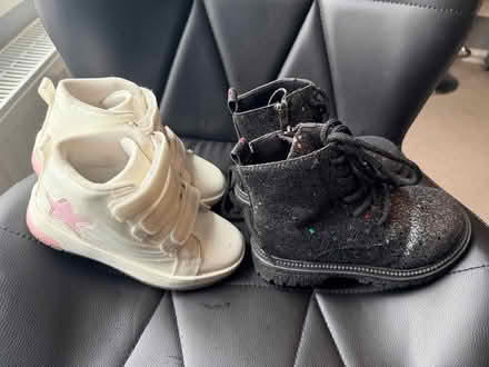 Photo of free Girl’s Boot and chunky trainers (Lewisham SE13) #1