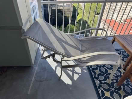 Photo of free Outdoor Adjustable Lounge Chair (Belltown) #2