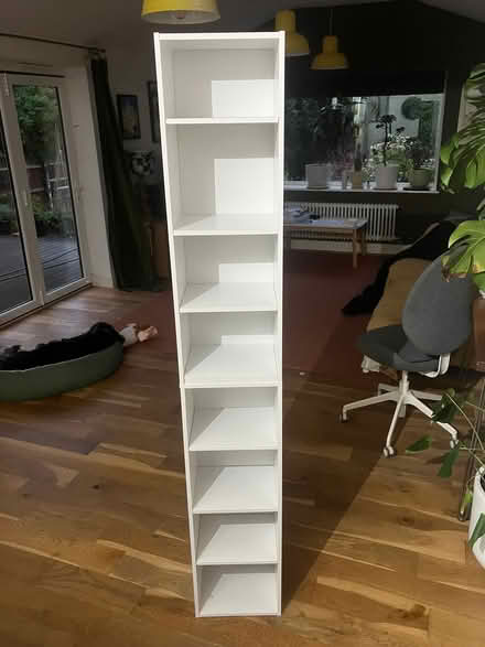 Photo of free Tall and narrow book shelf (Darley Abbey DE22) #2