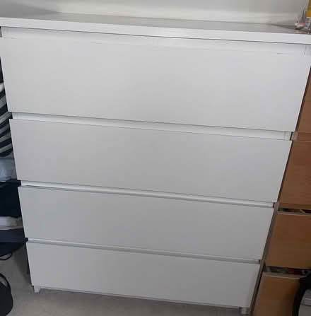 Photo of free Chest of drawers - White (Hammersmith W6) #1