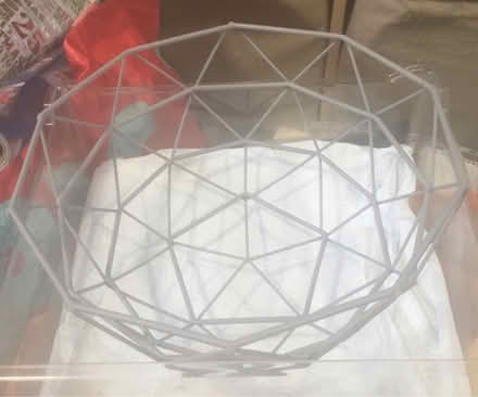 Photo of free Grey Artistic wire Fruit Bowl (Liverpool L6) #1