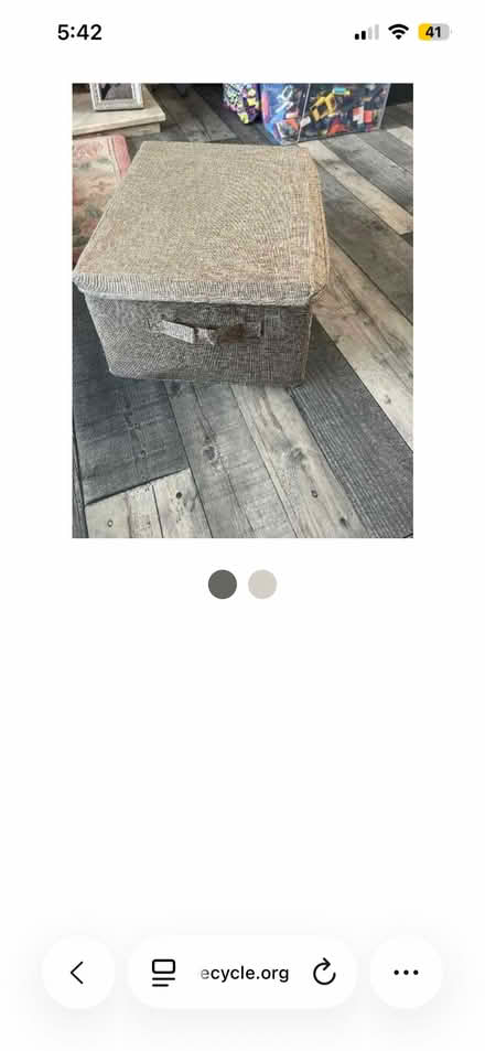 Photo of free Fabric box (Broomfield CM1) #1