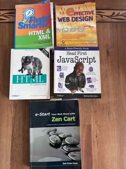 Photo of free Books used for web design (Trowbridge BA14) #1