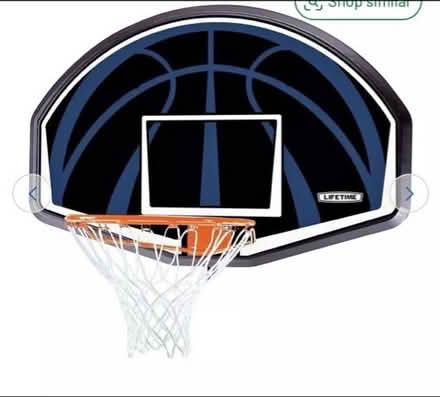 Photo of basketball hoop with back🏀 (Barton ox3) #1