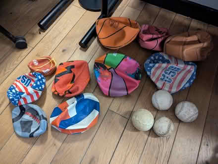 Photo of free Assorted sports balls (Times Square) #1