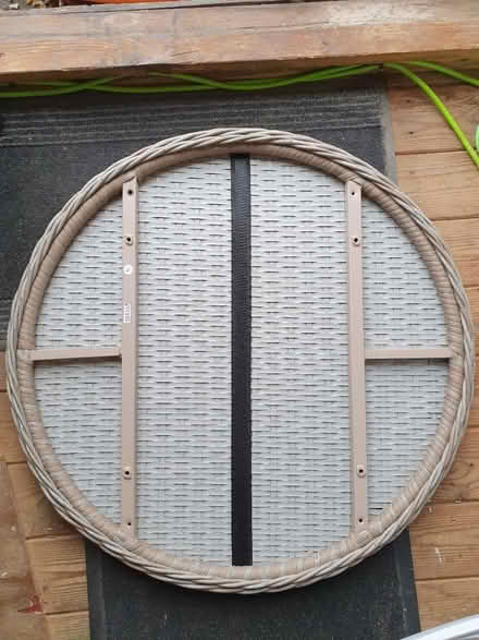 Photo of free Rattan table top (South Chailey Lewes BN8) #2