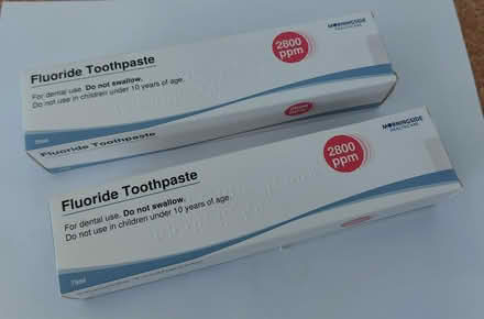 Photo of free Fluoride toothpaste x 2 (Belfast BT11) #1