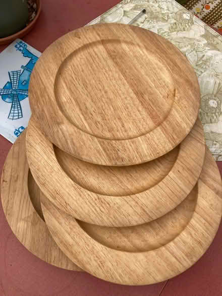 Photo of free Wooden platters (St. Dunstan's CT2) #1