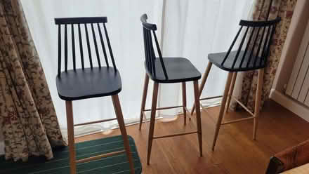 Photo of free Three bar stools (Vale LA1) #1
