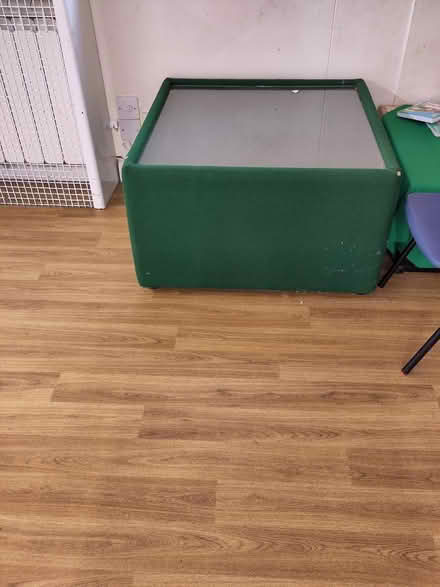 Photo of free Glass topped square table (Coberley) #1