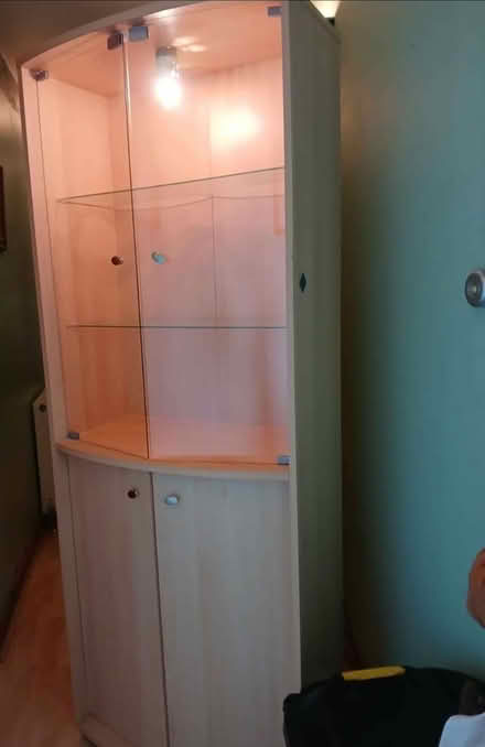Photo of free Light coloured light up cabinet (Garmouth IV32) #1