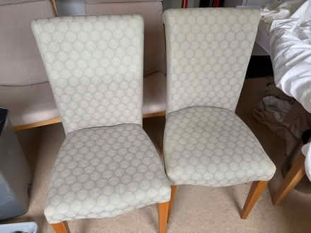 Photo of free Two Padded Chairs (Henry Road, Oxford OX2) #1