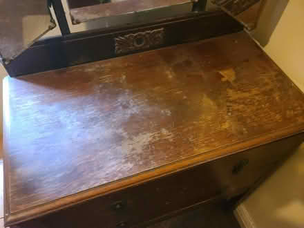 Photo of free 2 drawer dressing table with mirror (Forden SY21) #2