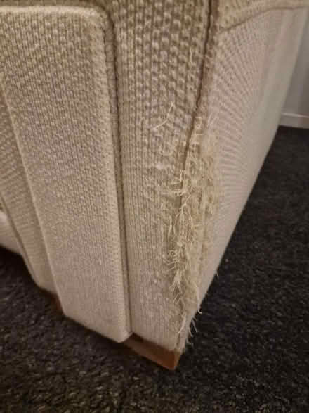 Photo of free Cream 2 seater sofa (Myerscough PR4) #4